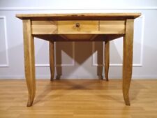 HANNIS ANTIQUE STORE / BIEDERMEIER KÜCHEN TISCH UM 1840 / WEICHHOLZ