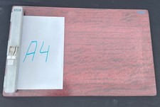 Klemmbrett Holzbrett Taylorix | Zeichenunterlage Planhalter Vintage Holz. 