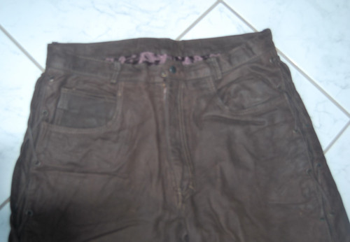 Biker schnür lederhose 100 - , 100%