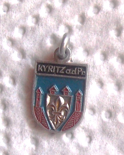 Metall bettelarmband wappen - metall,