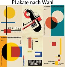 Verschiedene Poster Bauhaus