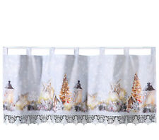 Scheibengardine Weihnachten