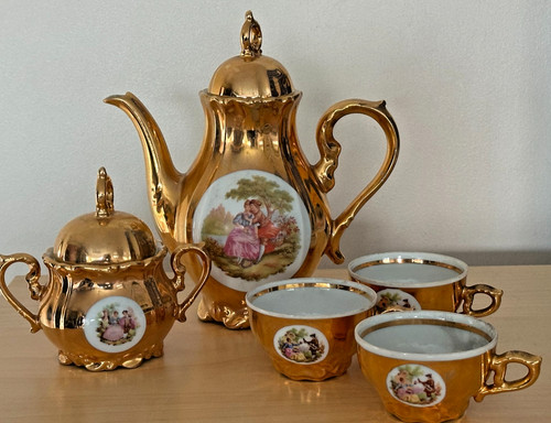 Vintage porzellan teeservice - vintage,