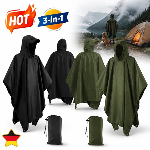 Regenponcho wasserdicht leicht - wasserdicht,
