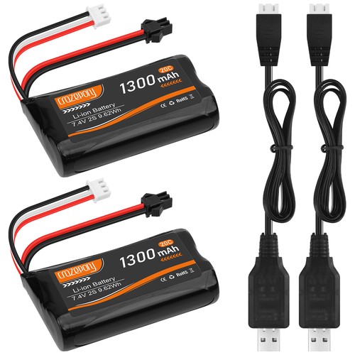 1300mah li ion - 2x, li-ion