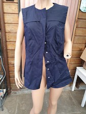 Nadine H Hemdbluse blau Gr. 44