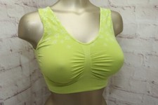Schlankstütz Komfort Bustier Gr L 42/44 * BLÜTEN * FRÜHLINGSGRÜN * SK 1,5