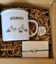 "Bergmensch" Geschenkset Tasse