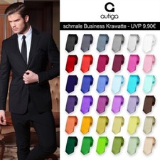 Krawatte Herren Hochzeit Konfirmation Slim Tie Retro Business Schlips schmal