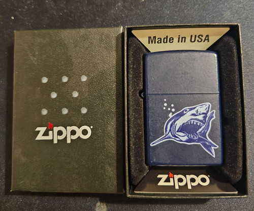 Zippo feuerzeug navy blue - navy,