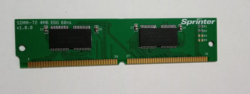 Pamięć simm72 edo amiga - simm72, 4