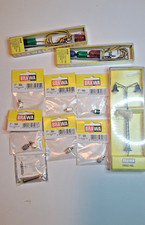 BRAWA Bastlerteile Buchsen Taster Hausbeleuchtung Bahnsteigleuchte