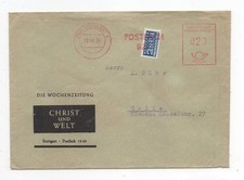 Brief absenderfreistempel - brief,