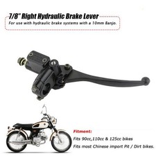 Rechts motorrad bremspumpe - rechts,