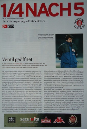 Programm info bundesliga - programm, 2.