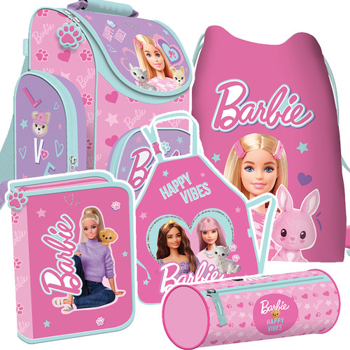 Barbie schulranzen set - barbie,