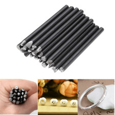 20x Stahl Stempel-Set mit