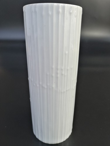 Rosenthal vase weiß art - op,