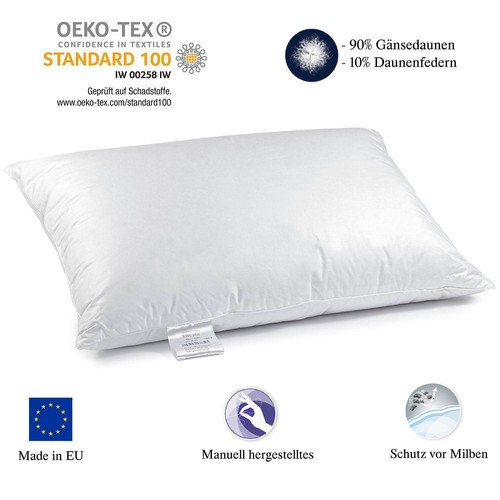 Premium kammer daunenkissen - 3,
