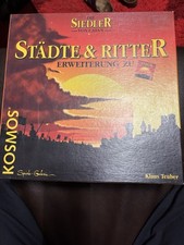 Kosmos Catan Städte und Ritter HOLZ UND Erweiterung Städte & Ritter 5-6 Spieler