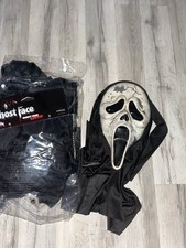 Ghostface Maske Latex - Halloween Geister Scream, Gruselige Party Cosplay