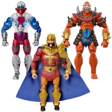 Masters of the Universe Masterverse Figuren: King Randor, Beast Man & Roboto