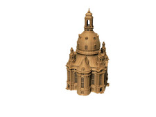 Frauenkirche Dresden 25 cm mit