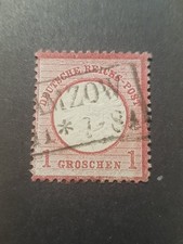 Deutsches Reich Brustschild groß Nr 19 gestempelt Gramzow