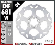 Galfer Bremsscheiben Hintere FIX 292x6.4mmHARLEY FLSTS HERITAGE SPRINGER 2000