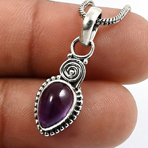 Natürlich amethyst anhänger - natürlich,