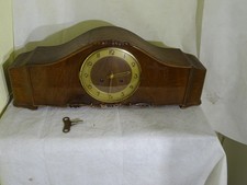 Alte Kaminuhr Buffeuhr 2 Loch