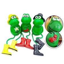 Grün Harz Frosch Beine Haus