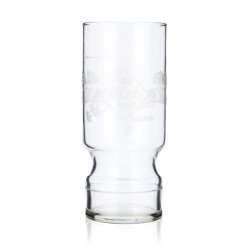 Afri cola softdrink glas retro - glas,