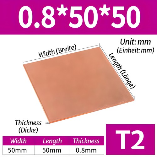 Kupferplatte 3mm 5mm 0 - kupferplatte, 0,5mm