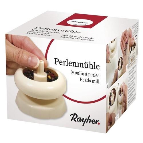 Perlenmühle mit aufreihnadel - perlenmühle,