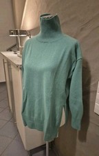 MASSIMO Dutti Woll Kashmir Pullover  grün Gr. S /36 wie NEU 