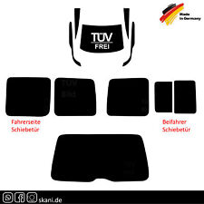 Tönungsfolie passgenau für - VW Caddy (3.Gen) (2K) ´03-´15 mit Heckklappe