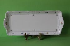 Seltmann Weiden Bayreuth Streublume Königskuchenplatte Platte 35,5 x 15 cm