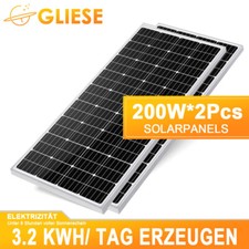 400W Solarmodul Solarpanel 12V