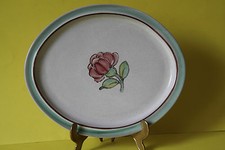 Melitta Friesland Ammerland Rote Blume Servierplatte Platte 31 x 26 cm