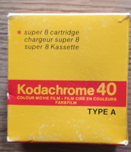 Kodak kodachrome super 8 - 40,