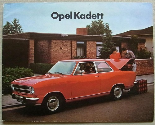 Opel kadett car sales - kadett, brochure