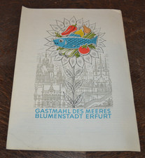 DDR Speisekarte Gastmal des