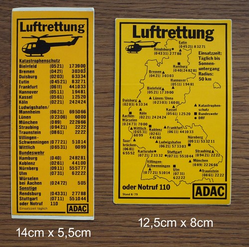 Aufkleber 1979 adac - aufkleber,