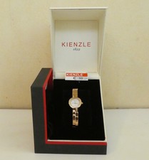 Kienzle Damen-Armbanduhr, wasserdicht, vergoldet, ungetragen,  UVP 99 €