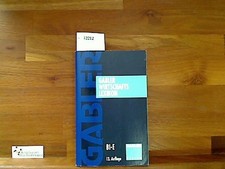 Gabler wirtschaftslexikon 8 - wirtschaftslexikon,