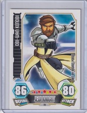 TOPPS STAR WARS FORCE ATTAX KARTEN LIMITED EDITION OBI WAN KENOBI T1 ADRES PONCE