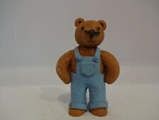 Sammelfigur von Kelloggs EU / 1996 / Teddy in my Pocket / Bär mit Latzhose