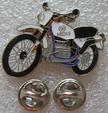 Pin BMW R 80 GS / R80GS Basic Modell 1996 weiß Motorrad Motorbike Moto Art. 0608