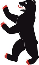 Aufkleber Berliner Bär